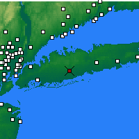 Nearby Forecast Locations - Farmingdale - Map