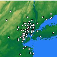 Nearby Forecast Locations - Clifton - Map