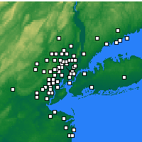 Nearby Forecast Locations - North Bergen - Map