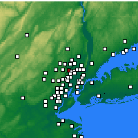 Nearby Forecast Locations - Paterson - Map