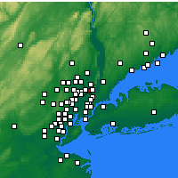 Nearby Forecast Locations - Teaneck - Map