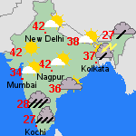 Forecast Tue May 17 India