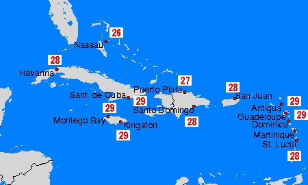 Caribbean: Th May 30
